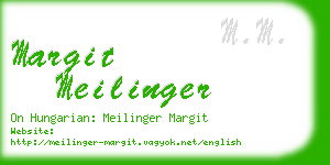 margit meilinger business card